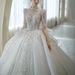 Women's Clothing New Bride Light Luxury Long Tail Slim Princess Long Sleeve Heavy Palace High End Texture_ecoleips.com