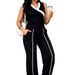 Women's Clothing Women's Sleeveless Top And Wide-Leg Pants Set Elegant Casual Striped Two Piece Outfit_ecoleips.com