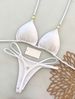 Women's Sexy Three Piece Bikini Set European American Style High End Swimsuit for Spring Resort Surfing with Chest Pad Wire-Free_ecoleips.com