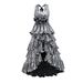 Women's Clothing sexy V neck dress sleeveless high waist high dress niche long dress adult ceremony dress_ecoleips.com