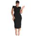 10217 Cross-border European And American Sleeveless Design Casual Commuter Slim-fit Slit Bodycon Women's Dress_ecoleips.com