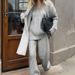 Women’s Clothing Fashion New Lazy Loose High End Knitted Sweater With Scarf Suit For Women_ecoleips.com