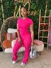Women's Clothing Seamless Yoga Set – Stretchy Long Pants & Crop Top For Women (S-L)_ecoleips.com