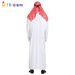 European And American Foreign Trade Party Middle East Dubai Prince Adult Male White Arabian Red Headscarf Performance_ecoleips.com