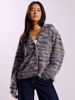 2026 New Vintage Fashion Deep V-Neck Design Melard Plush Long-Sleeve Cardigan For Cross-Border European And American_ecoleips.com