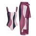 Women's Clothing One Piece Swimsuit With Gauze Skirt Sun Protection Bikini Set For Hot Spring Beach Vacation_ecoleips.com
