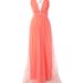 Women's Clothing Orange Slip Dress Regular Fit Fashion For Spring/Autumn Summer_ecoleips.com