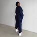 Women's European American Style Sports Sweatshirt Set Letter Print Casual Comfortable Fashionable_ecoleips.com