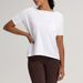 Women's Clothing Yoga Clothes Loose Breathable Sports Short Sleeved T Shirt Cover Up Running Fitness Tops_ecoleips.com