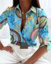 Women's Clothing Women's Clothing Spring And Autumn Tops Long Sleeved Shirt Printed Shirt Women_ecoleips.com