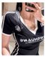 Women's Clothing Deep V Neck Short Sleeve T-Shirt Slim Fit Fashionable Casual Women's Top For Formal & Casual For Women_ecoleips.com