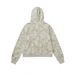 WD069 High-end Street Style Hot Girl Jacket, Retro Women's Trendy Short Deconstructed Design Hooded Cardigan Sweatshirt_ecoleips.com