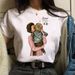 Cross-border Plus-size Vintage Fashion Simple Mother's Day Themed Short-sleeve Women's T-shirt_ecoleips.com