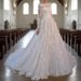 Elegant Off-Shoulder Long-Sleeve Wedding Dress With Sheer Lace & Open Back – Boho Bridal Gown For Destination Weddings ( XS-XXXL)_ecoleips.com