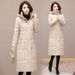 Plus Size Winter Coat For Women – Long Hooded Padded Jacket, Slim Fit (4 Colors, XL-5XL)_ecoleips.com