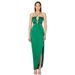 2026 Spring New Women's Slit Halter Neck Slim Fit Export Formal Long Dress Elegant Commuting Wear_ecoleips.com
