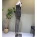 Women’s Clothing Glittery Look Fashion Diamond Dress Long Vest Dress Hot Diamond V Neck Net Celebrity Beach Wear Nightclub Clothing Trend_ecoleips.com
