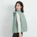 Winter Siyu 90 Lightweight Vest Women's Striped Down Jacket Plus Size_ecoleips.com