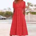 2026 Summer Short-Sleeved Dress For Women Stylish And Personalized Outfits_ecoleips.com