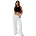 Aria Basics 2025 Autumn European And American New Women's Casual Long Wide-Leg Pants_ecoleips.com