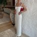 European And American Women's Clothing Square Collar Embroidery Temperament Suspender Dress Celebrity Vacation Style Slim And Thin Hip-wrapped Dress_ecoleips.com