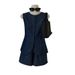 WGWE 2025 New Old Money Style Vest Top+Wide Leg Cowboy Shorts Two Piece Women's Spring And Autumn Set_ecoleips.com