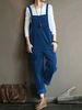 Women's Clothing Autumn And Winter Corduroy Hot Solid Color Casual Long Overalls_ecoleips.com