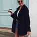 girl Girl Cheng Juan F0293 Cross-Border Exclusive 2019 Autumn Winter Fashion New Style Suit Collar Long Sleeve Women's Jacket Coat_ecoleips.com