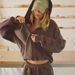 Women's Hooded Cardigan Sweatshirt Casual Sports Jacket Polyester Autumn Winter Fashion Top_ecoleips.com