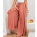 Suitable For All Seasons 2025 Women's Spring Summer Casual Wide-Leg Loose Fashion Long Pants_ecoleips.com