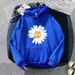 foreign Trade Women's Clothing 2025 Autumn And Winter New Style Chrysanthemum Print Student Loose-fitting_ecoleips.com