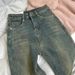 Fleece-Lined Thickened Flared Wide-Leg Jeans For Women, Autumn And Winter American Style Plus Size Hot Girl Bootcut_ecoleips.com