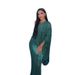 2026 New European And American Cross-Border Women's Clothing Dubai Middle East Elegant Printed Casual Robe With Tassel_ecoleips.com