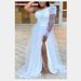 Women’s Clothing Spring and Summer New Loose Large Swing Mesh Dress Commuting Large Size Women's Dress_ecoleips.com