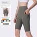Women's Clothing Hip Exercise Fitness Yoga High Waist Pocket Sports Tights_ecoleips.com
