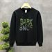 FW25 Matching Couple Cotton Crew Neck Sweatshirt - His & Hers_ecoleips.com