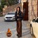 Women's Clothing Retro Brown Straight Leg Jeans High Waisted Slim Fit Merard Fleece Lined Wide Leg Pants For Women Autumn/Winter_ecoleips.com