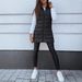 K Solid Color Hooded Zipper Vest Coat For Women; Medium-long Length; Plus Size_ecoleips.com