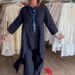 Summer New Arrivals Women's Long Sleeved Cotton Linen Suit Loose Fitting a Line Skirt European American Style Casual Independent Website_ecoleips.com