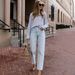 Women's Stretch Denim Straight Leg Pants Spring European American Style_ecoleips.com