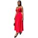 European American Cross-border Women's Clothing 2026 Summer New Fashion Sexy Strapless Top And High-waisted Skirt Set_ecoleips.com