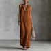 2026 Summer New European And American Style Sleeveless Hooded Long Dress With Buttons For Women On_ecoleips.com