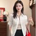 Pure Cotton Jacket Women, Light Luxury And High-end Feel, Suitable For Petite Figures, New 2026 Spring/autumn Casual_ecoleips.com