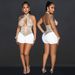 Women's Clothing Sexy Mesh Tight Halter Neck Hot Diamond Jumpsuit For Women_ecoleips.com