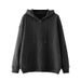 Unisex Cotton Blend Zip-Up Hoodie With Fleece Lining - Oversized Blank Casual Sweatshirt For Men & Women_ecoleips.com