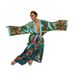 Women's Kimono Print Coat Best Selling Outerwear Trench_ecoleips.com