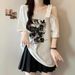 Plus-size American Retro Design Off-shoulder Short-sleeve T-shirt Women, New Summer Style, Loose Fit, Slimming And_ecoleips.com