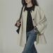 HAVERICE Restaurant Spring Rilai Xin Color Contrasting High End New Style Small Laisel Windbreaker Coat For Women_ecoleips.com