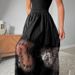 Women's Lace Trimmed Jogger Pants Loose Fitting Elegant Casual Spring Summer Bottoms_ecoleips.com