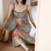 PC142 Cross-border Bestseller Camisole With Gradient Print, French Style, Oil Painting Design, Comfortable Travel_ecoleips.com